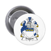 Daggett Family Crest Button