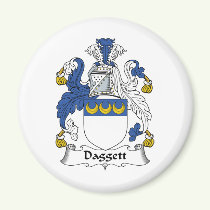 Daggett Family Crest Magnet