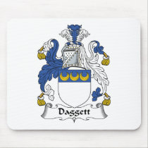 Daggett Family Crest Mousepad