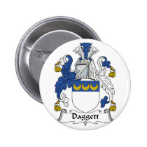 Daggett Family Crest Button