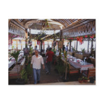 Dahab Restaurants, South Sinai, Egypt Postcard