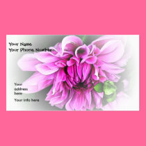 Dahlia Business Cards business cards