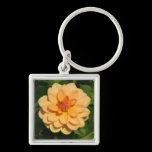 Dahlia 'David Howard' keychains
