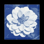 Dahlia - Digital Cyanotype magnets