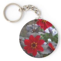 Dahlia Keychain