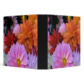 Dahlia Petals binder