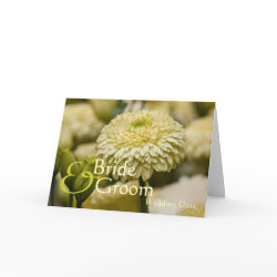 Dahlia • Save the Date Card card