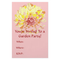 Dahlia Custom Stationery