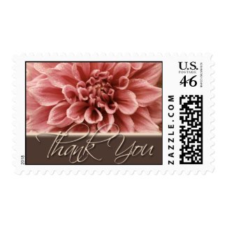 Dahlia • Thank you stamp