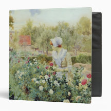 Dahlias, 1896 3 ring binders
