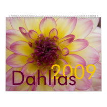 Dahlias 2009 Calendar
