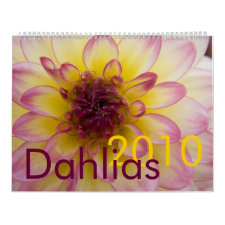 Dahlias 2010 Calendar calendar