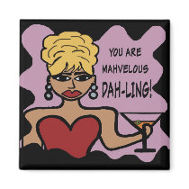DAHLING MAGNET by fabfunkydiva DAHLING MAGNET