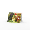 Dahlquist Orchids Notecard by lorienyart Dahlquist Orchids Notecard