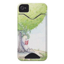 Dai-kun chill'n under a tree iphone 4 id cover