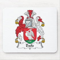 Daile Family Crest Mousepad
