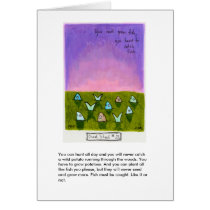 Daily Art 1/20/09 - Hard truth about growing fish. cards