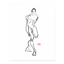 Daily Figure Archival Art Print