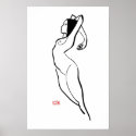 Daily Figure Archival Fine Art Print 12x18