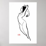 Daily Figure Archival Fine Art Print 12x18
