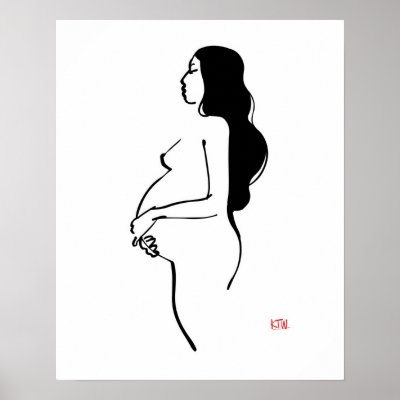 Daily Figure En Ceinte Posters by kyletwebster