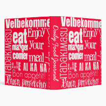 Daily Food Journal 3 Ring Binder