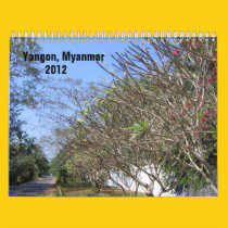 Daily Life Yangon 2012 Calendar calendars