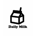 daily-milk-logo brand tee t-shirts