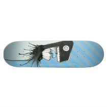daily monster, monster, stefan bucher, anime, character, character skateboards, anime skateboards, artsprojekt, illustrations, hurricane deck, Television program, gun deck, promenade deck, starship, hurricane roof, science fiction, foredeck, upper deck, Jonathan Archer, nontextual matter, landing deck, afterdeck, orlop, orlop deck, quarterdeck, fourth deck, second deck, lower deck, awning deck, main deck, third deck, mythical monster, zanzibar copal, copal, bugbear, imaginary cre, Skateboard with custom graphic design