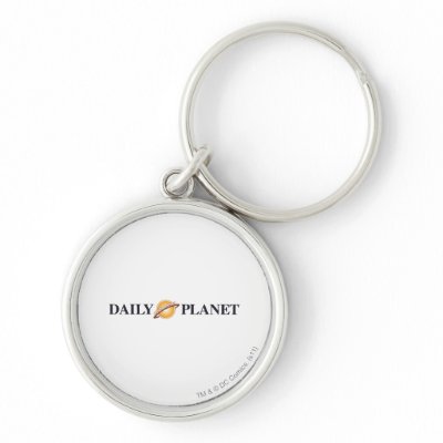 Daily Planet Logo keychains