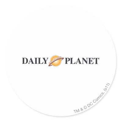 Daily Planet Logo stickers