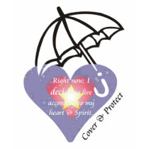 Daily Reminder - Cover & Protect Heart & Spirit t-shirts by karmasherbs Daily Reminder - Cover & Protect Heart & Spirit t-shirts