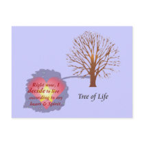 Daily Reminder - Tree of Life postcards by karmasherbs Daily Reminder - Tree of Life postcards