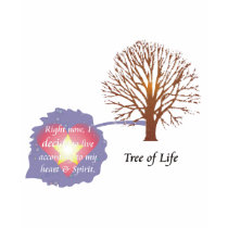 Daily Reminder - TreeOfLife t-shirts by karmasherbs Daily Reminder - TreeOfLife t-shirts
