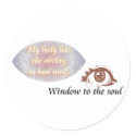Daily Reminder - WindowToThe Soul stickers by karmasherbs Daily Reminder - WindowToThe Soul stickers