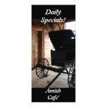 Daily Specials!  Amish Cafe' Line Personalized Rack Card