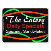Daily Specials Restaurant Sign