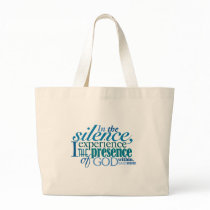 DAILY WORD® “Silence” Canvas Bag by dailyword DAILY WORD® “Silence” Canvas Bag