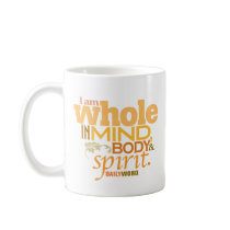 DAILY WORD®  “Wholeness” Mug