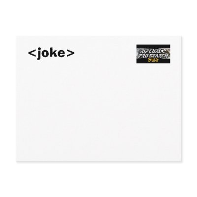 DailyComedy.com JokeCard Post Card by dailycomedy