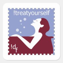 DailyFeats !treatyourself Stickers