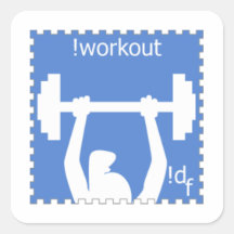 DailyFeats !workout Stickers