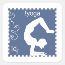 DailyFeats !yoga Stickers