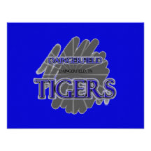 Daingerfield High School Tigers, Daingerfield, TX Custom Announcement