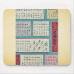 Dainihon rokuju yoshu meisho zue  mokuroku Ukiyoe Mouse Pad