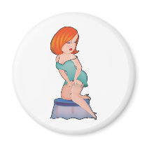 Dainties Stockings Redhead magnets by mariabellimages Dainties Stockings Redhead magnets
