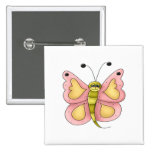 Dainty Butterfly Button
