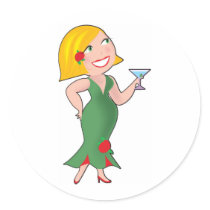 Dainty Cocktail stickers by mariabellimages Dainty Cocktail stickers