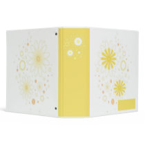 Dainty Floral Customizable Binder by Boobins Dainty Floral Customizable Binder