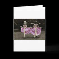 Dainty Girls Greeting Card